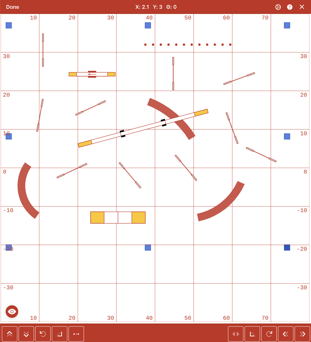 screenshot of a course map with a dialog show 19 obstacles found by AI.